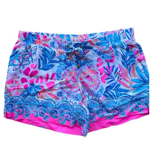 Lilly Pulitzer Katia Short Resort White Rainforest Retreat size medium - Picture 2 of 7